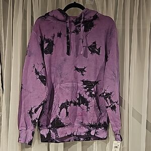 Paperbacks Purple and Black Hoodie